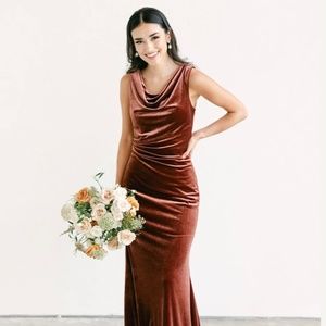 Revelry - Faith Velvet Dress